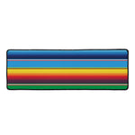 Tribal Mexican Blanket Stripe Print Long Kitchen Mat