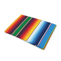 Tribal Mexican Blanket Stripe Print Pet Cooling Mat Cover