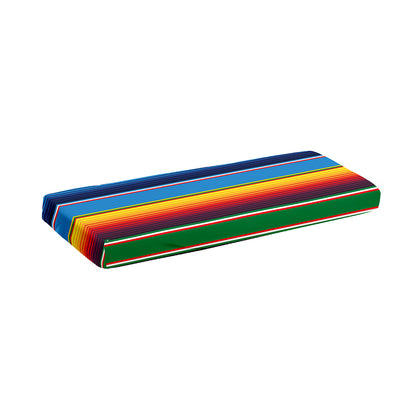 Tribal Mexican Blanket Stripe Print Piano Keyboard Cover
