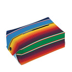 Tribal Mexican Blanket Stripe Print Rectangle Tissue Box Cover