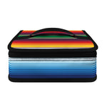 Tribal Mexican Blanket Stripe Print Small Lunch Bag