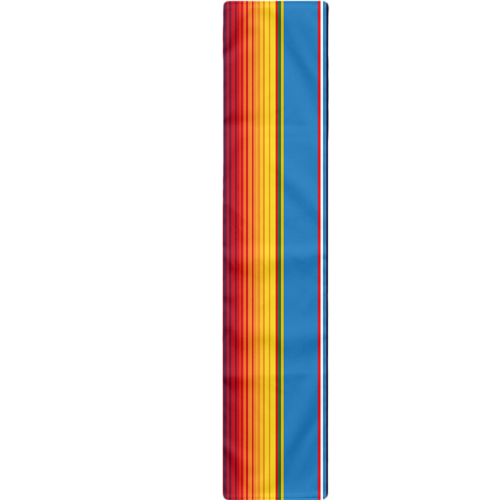 Tribal Mexican Blanket Stripe Print Table Runner