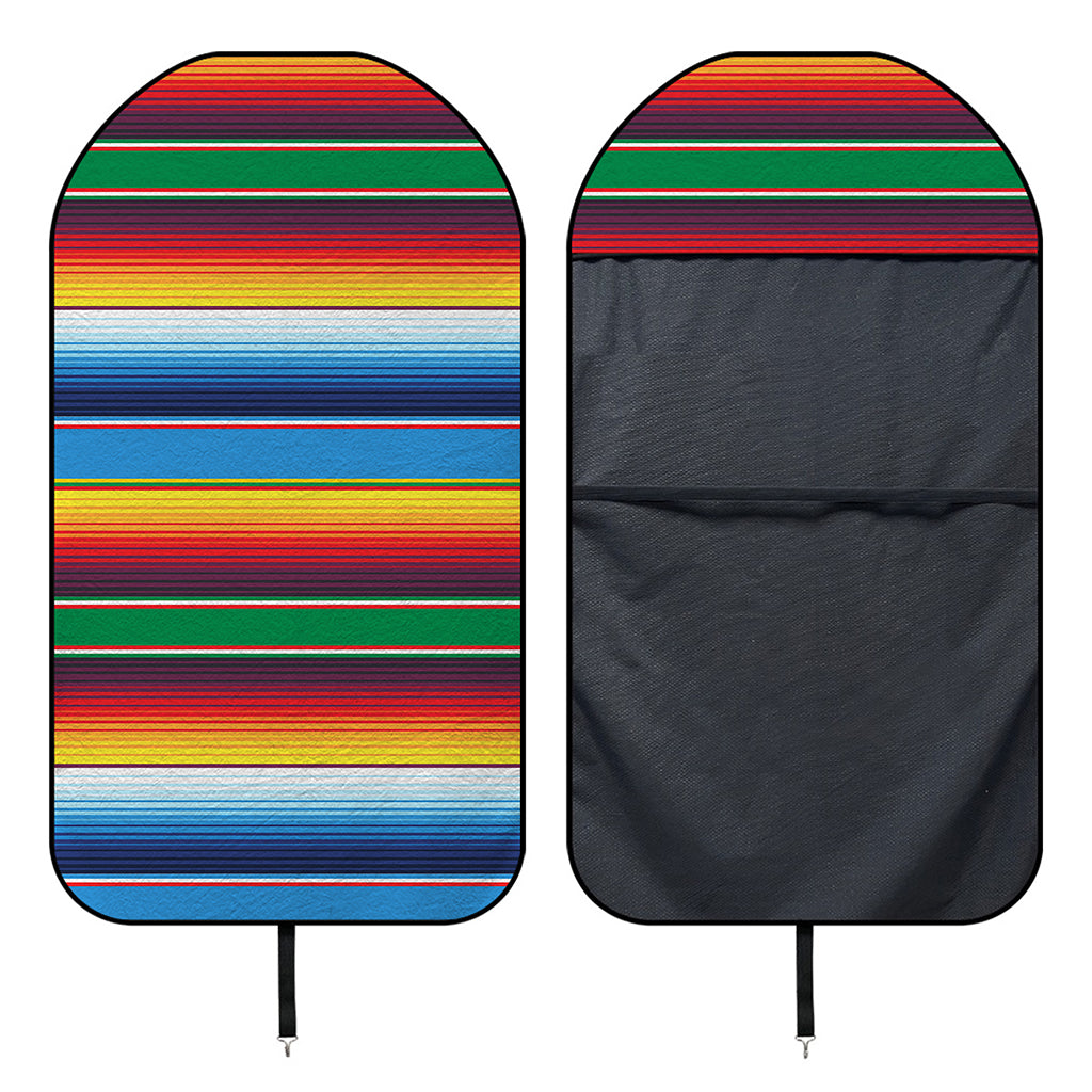 Tribal Mexican Blanket Stripe Print Waterproof Car Seat Cover