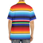 Tribal Mexican Serape Pattern Print Aloha Shirt