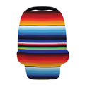 Tribal Mexican Serape Pattern Print Baby Seat Cover