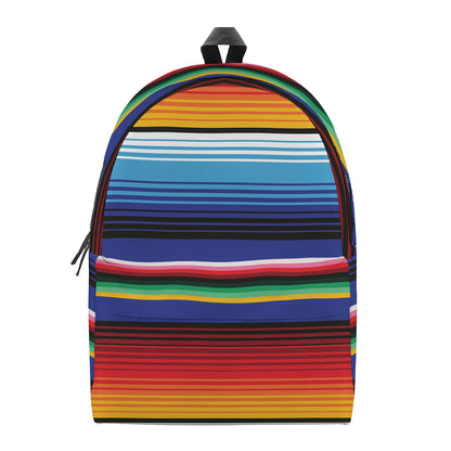 Tribal Mexican Serape Pattern Print Backpack