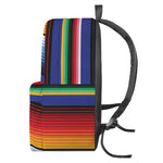 Tribal Mexican Serape Pattern Print Backpack