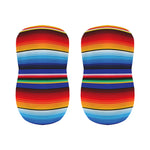 Tribal Mexican Serape Pattern Print Bar Stool Covers