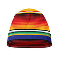 Tribal Mexican Serape Pattern Print Beanie