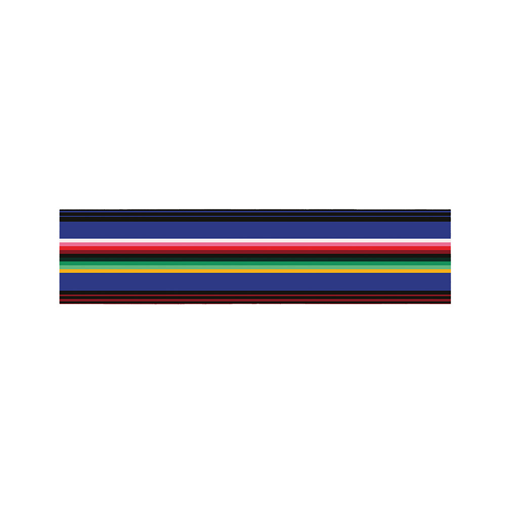 Tribal Mexican Serape Pattern Print Bed Runner