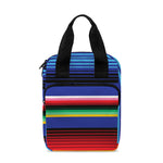 Tribal Mexican Serape Pattern Print Bible Tote Bag