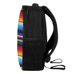 Tribal Mexican Serape Pattern Print Casual Backpack