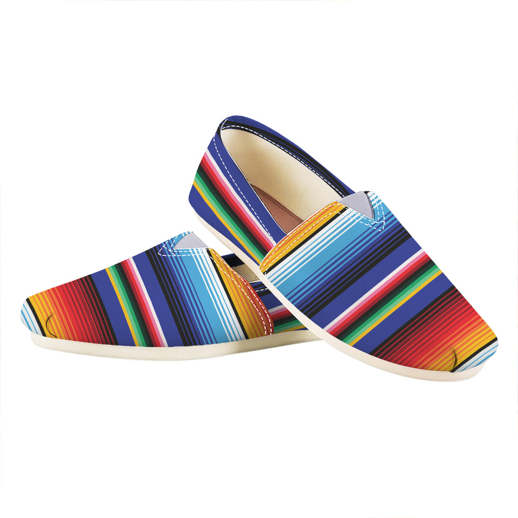 Tribal Mexican Serape Pattern Print Casual Shoes