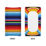 Tribal Mexican Serape Pattern Print Changing Pad Cover