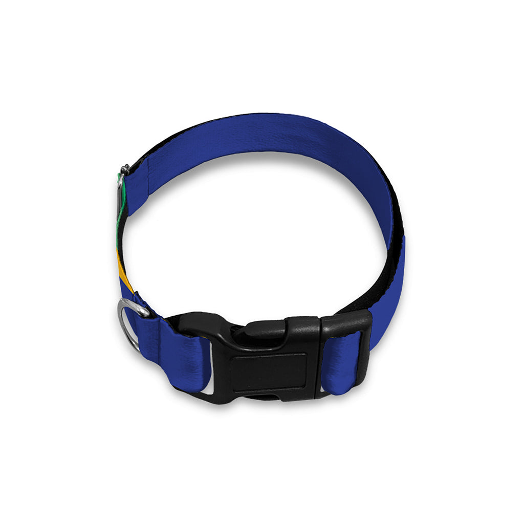 Tribal Mexican Serape Pattern Print Dog Collar