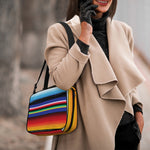 Tribal Mexican Serape Pattern Print Double Strap Bible Bag