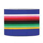 Tribal Mexican Serape Pattern Print Drum Lamp Shade