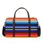 Tribal Mexican Serape Pattern Print Duffle Bag