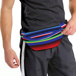 Tribal Mexican Serape Pattern Print Fanny Pack