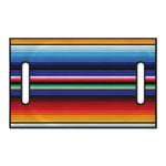 Tribal Mexican Serape Pattern Print Golf Cart Seat Cover