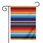 Tribal Mexican Serape Pattern Print House Flag