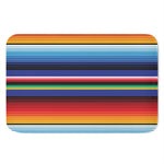 Tribal Mexican Serape Pattern Print Indoor Door Mat