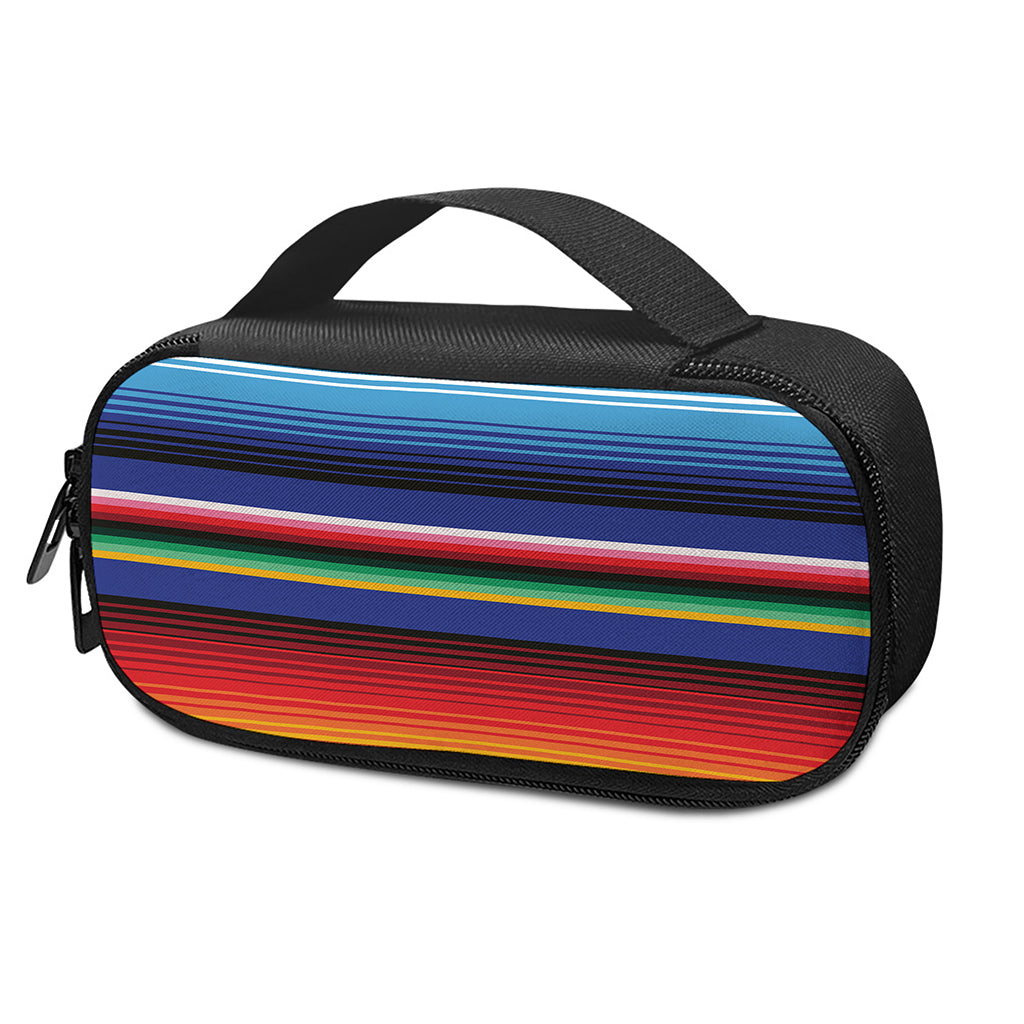 Tribal Mexican Serape Pattern Print Insulin Cooler Travel Case