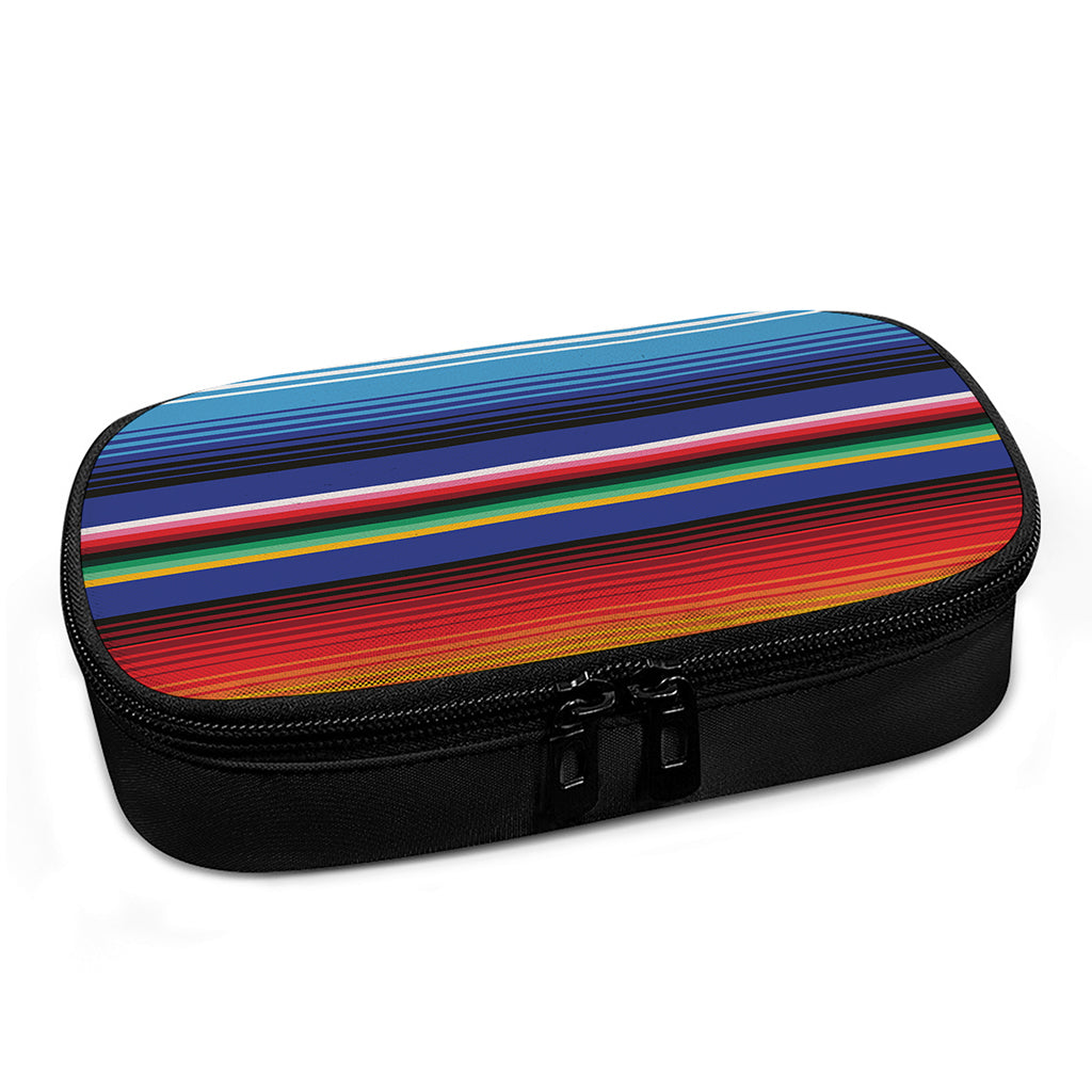 Tribal Mexican Serape Pattern Print Insulin Cooler Travel Case