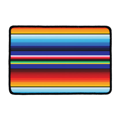 Tribal Mexican Serape Pattern Print Kitchen Mat