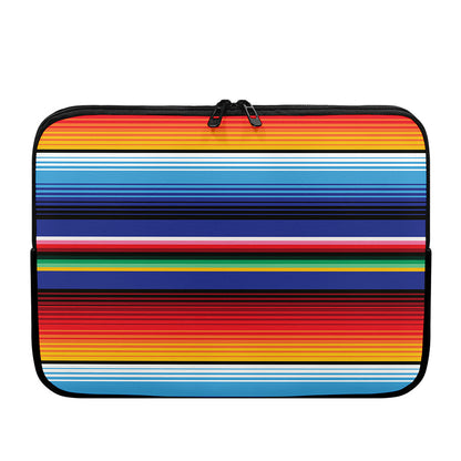 Tribal Mexican Serape Pattern Print Laptop Sleeve