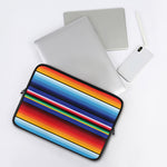 Tribal Mexican Serape Pattern Print Laptop Sleeve