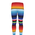 Tribal Mexican Serape Pattern Print Men's Leggings