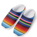 Tribal Mexican Serape Pattern Print Mesh Casual Shoes