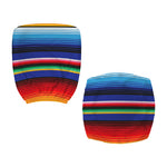 Tribal Mexican Serape Pattern Print Office Chair Cover
