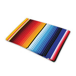 Tribal Mexican Serape Pattern Print Pet Cooling Mat Cover