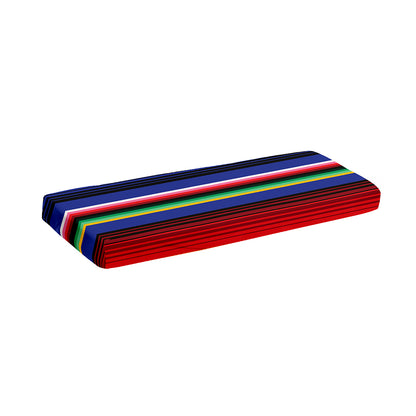Tribal Mexican Serape Pattern Print Piano Keyboard Cover