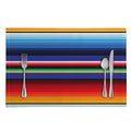 Tribal Mexican Serape Pattern Print Placemat