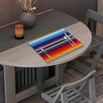 Tribal Mexican Serape Pattern Print Placemat
