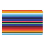 Tribal Mexican Serape Pattern Print Polyester Doormat