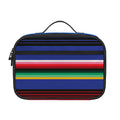 Tribal Mexican Serape Pattern Print Portable Lunch Bag