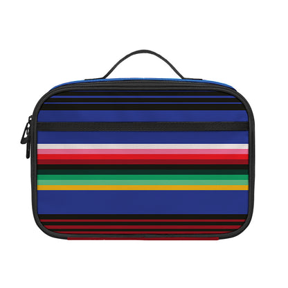 Tribal Mexican Serape Pattern Print Portable Lunch Bag