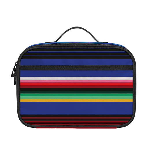 Tribal Mexican Serape Pattern Print Portable Lunch Bag