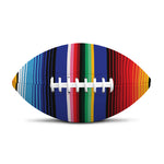 Tribal Mexican Serape Pattern Print Rugby Ball