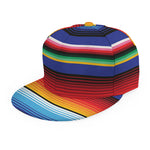 Tribal Mexican Serape Pattern Print Snapback Cap