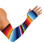 Tribal Mexican Serape Pattern Print Sun Protection Arm Sleeves