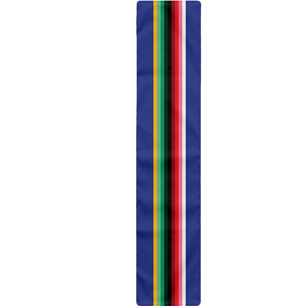 Tribal Mexican Serape Pattern Print Table Runner