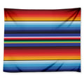 Tribal Mexican Serape Pattern Print Tapestry