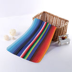 Tribal Mexican Serape Pattern Print Towel