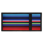 Tribal Mexican Serape Pattern Print Trifold Wallet