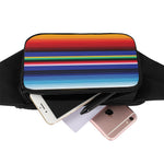 Tribal Mexican Serape Pattern Print Waist Bag